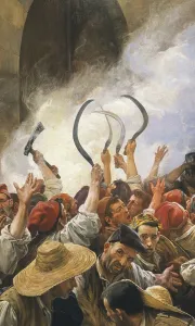 Insurrections Prints: ESTRUCH i BROS, Antoni (1872-1957). Corpus de Sang (Bloody Corpus). 1904