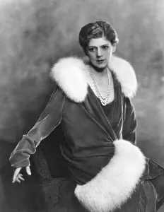 Evening Coat Prints: Ethel Barrymore, ca. mid-1920s