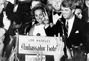 Assassination Prints: Ethel Kennedy, Senator Robert F
