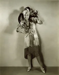 Jazz Prints: Ethel Waters (1896-1977), in a 1929 publicity still promoting her as most famous of all colored musical comedy stars
