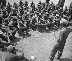 Lessons Prints: Ethiopian troops training in Korea