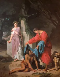 Slave Prints: Eudore and Cymodoce, by Luigi Mussini