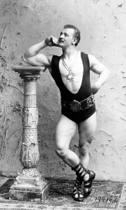 Eugen Prints: Eugen Sandow (1867-1925) strong man and body builder