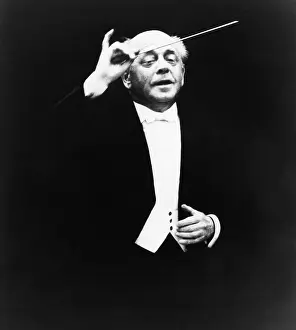 Conducting Prints: Eugene Ormandy (1899-1985), famous conductor and violinist