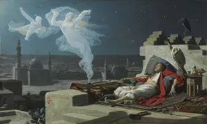 Romanticism Prints: A Eunuchs Dream, 1874, by Jean Lecomte du Nouy, 1842-1923, French academic realist