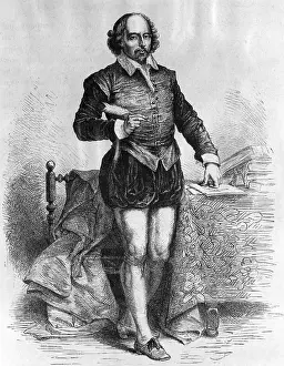 History Prints: EV1824 - William Shakespeare. Courtesy: CSU Archives / Everett Collection