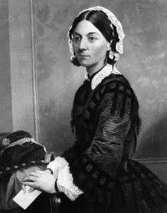 Hist1405restore Prints: EV1828 - Florence Nightingale, c. 1850s. Courtesy: CSU Archives / Everett Collection