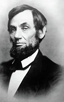 Famous People Prints: EV1829 - ABRAHAM LINCOLN. Courtesy: CSU Archives / Everett Collection