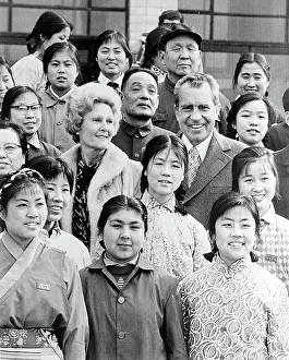 History Prints: EV1858 - NIXON IN CHINA. Courtesy: CSU Archives / Everett Collection