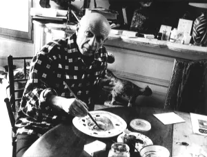 History Prints: EV1887 - PABLO PICASSO. Courtesy: CSU Archives / Everett Collection