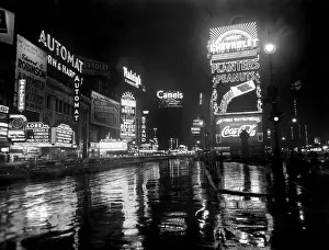 Catalog Images Prints: EV1975 - Broadway and Times Square