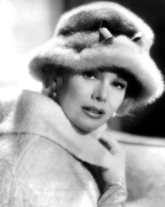 Fur Hat Prints: Eva Gabor, 1960