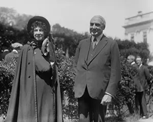 Charity Prints: Evangeline Booth and President Warren Harding at the White House