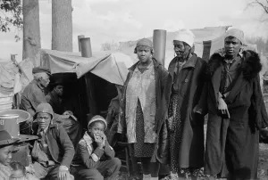 Jobless Prints: Evicted African American sharecroppers protest along Highway 60
