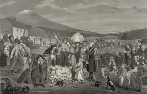 Famine Prints: THE EVICTION: A SCENE FROM LIFE IN IRELAND