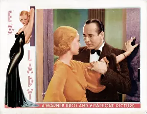 Bow Tie Prints: EX-LADY, lobbycard, from left: Bette Davis, Monroe Owsley, 1933