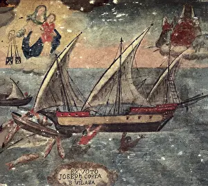 Seaside Prints: Ex voto of sailor Joseph Costa de Vilasa