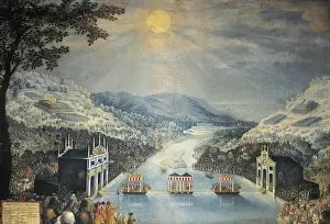Island Prints: Exchange of Princesses Anne of Austria