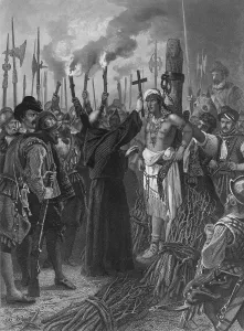 Monarchs Prints: Execution of the last Incan Emperor