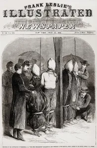 Lincoln Prints: Execution of the Lincoln assassination conspirators in Washington