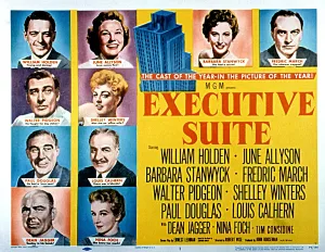 Louis Prints: EXECUTIVE SUITE, William Holden