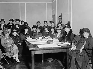 Political Activists Prints: Executives of International Council of Women