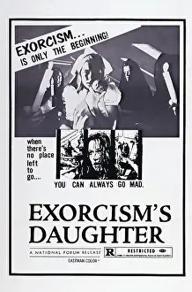 Spanish Cinema Prints: EXORCISM'S DAUGHTER, (aka LAS MELANCOLICAS), US poster art, Analia Gade (center), 1974