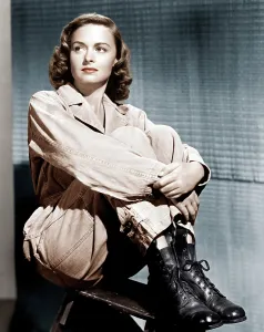 Jumpsuit Prints: THEY WERE EXPENDABLE, Donna Reed, 1945