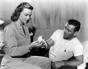 Id Bracelet Prints: THEY WERE EXPENDABLE, Donna Reed, John Wayne, 1945