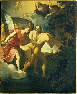 Garden Prints: The Expulsion from Paradise (La cacciata dal Paradiso)