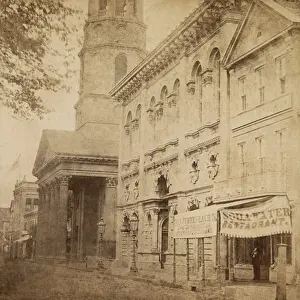 Restaurant Prints: The exterior of Institute Hall