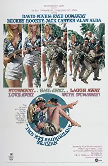 Niven Prints: THE EXTRAORDINARY SEAMAN, US poster art