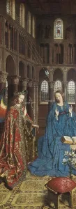 Eyck Prints: EYCK, Jan van (1390-1441). The Annunciation