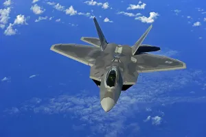 High Tech Prints: F-22 Raptor fighter flies near Guam