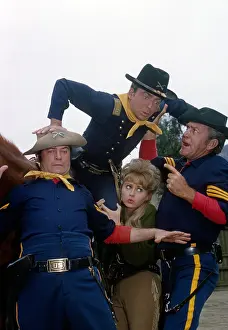 Tv Series Prints: F TROOP, clockwise from left: Larry Storch