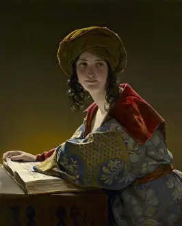 Lcgr202305 Prints: FA-PAI-Austrian-Friedrich-Amerling-Eastern-Woman-1838_CLEVMUS-1991