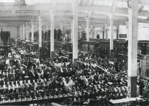 Industrial Revolution Prints: Factory Benet Campabadal (beginning of 20th c)