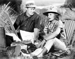Sketching Prints: THE FACTS OF LIFE, from left, Bob Hope, Lucille Ball, 1960