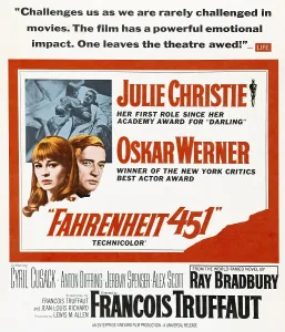 Images Dated 11th May 2010: FAHRENHEIT 451, in bed from left: Julie Christie