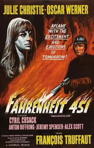 Fire Prints: FAHRENHEIT 451, from left: Julie Christie, Oskar Werner, 1966