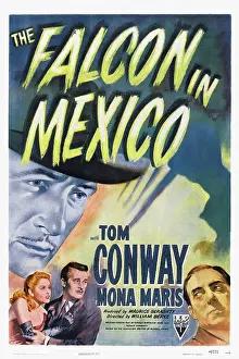 Conway Prints: THE FALCON IN MEXICO, US poster, Tom Conway, Mona Maris, 1944