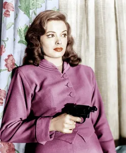 Gun Moll Prints: THE FALCON'S ALIBI, Jane Greer, 1946
