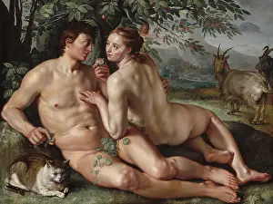 Adam Prints: The Fall of Man, by Hendrick Goltzius