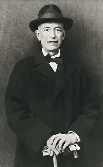 Manuel De 1876 1946 Prints: FALLA, Manuel de (1876-1946). Portrait aged 50 years old