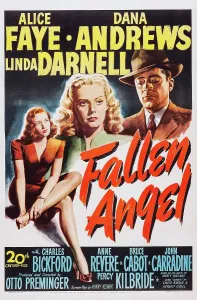 Looking Down Prints: FALLEN ANGEL, Linda Darnell, Alice Faye
