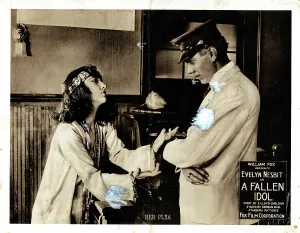 Evelyn Prints: A FALLEN IDOL, Evelyn Nesbit, (left), 1919