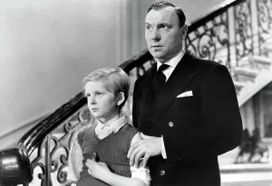 Ralph Prints: THE FALLEN IDOL, from left: Bobby Henrey, Ralph Richardson, 1948