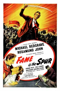 Banners Prints: FAME IS THE SPUR, British poster