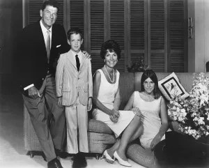 Parents Prints: Family portrait taken when Ronald Reagan was Governor of California