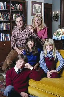 1980s Tv Prints: FAMILY TIES, clockwise from top left